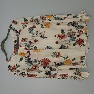 Floral New York & Company Blouse